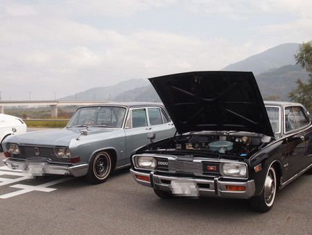 広げよう旧車の輪！山梨旧車倶楽部　in 道の駅富士川までツーリング♪