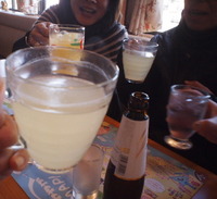 げんこつハンバーグフェア♪　さわやかで女子ライダーさんと雑談会♪
