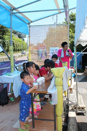 【昨年の夏祭りの様子を写真アップしました】