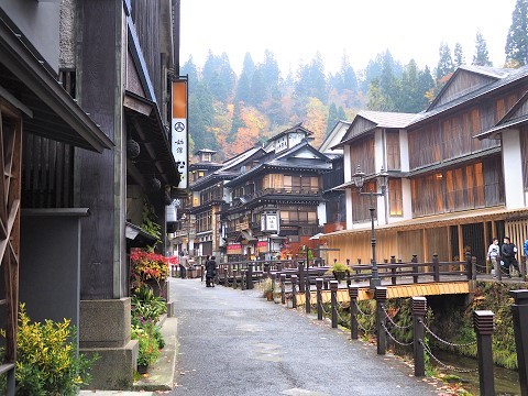 山形旅その8　趣のある温泉街　銀山温泉へ