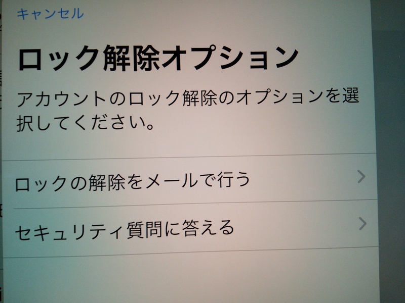 スマホトラブル【17】iPadのApple IDのロック解除方法の補足