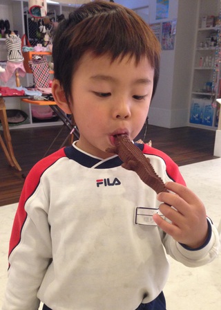 ワニチョコ♪