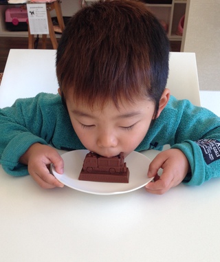 次男君のバレンタインチョコ♪