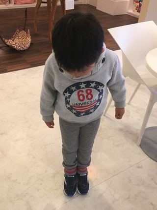 靴のプレゼント(*▽)