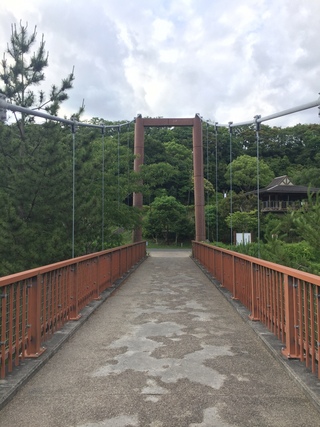 都田公園でブランコ♪