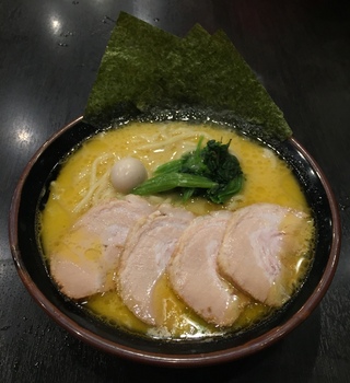 長男とディナー(-ω-)/