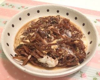 「つくし」の卵とじ♪