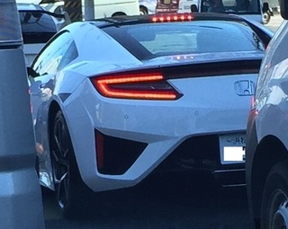 HONDA NSXに遭遇(^_^)v