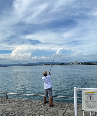 またまた、海釣り公園へ♪