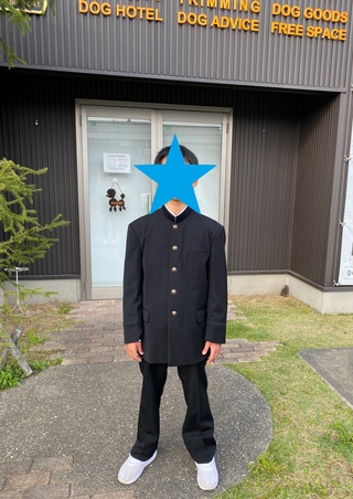祝☆中学校入学(/・ω・)/