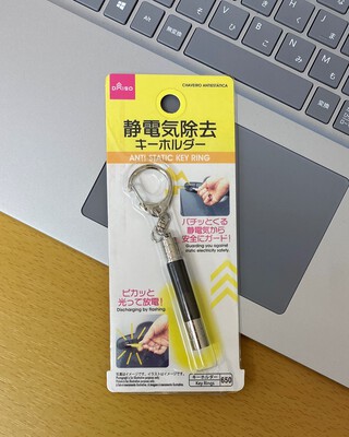 静電気にビクビク(*´Д｀)