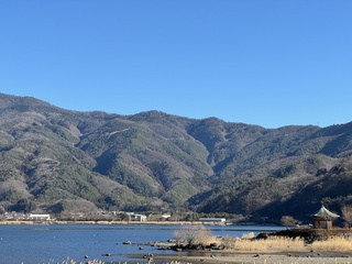 山梨河口湖(´▽｀*)