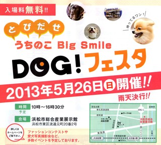 『DOG！フェスタ』に出展いたします☆
