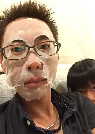 パック中〜( ´ ▽ ` )ﾉ