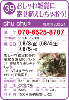 おしゃれ雑貨に寄せ植えしちゃおう！