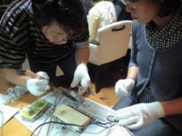 カレイドスコープ制作体験会大成功です！