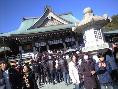 恒例法多山初詣