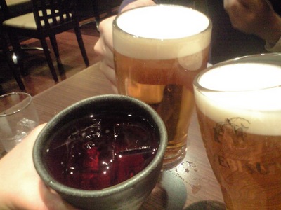 風と月で慰労会