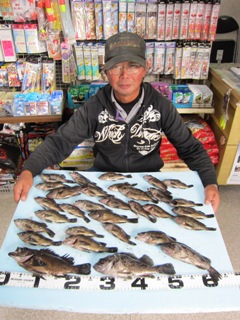 メバル：今日は大漁！！
