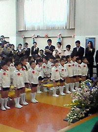 くるみ幼稚園卒園式 2011/03/18 00:00:53