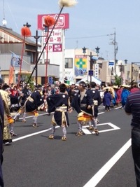 大名行列の方々