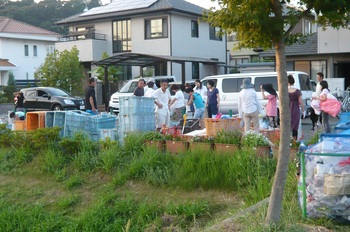 9月1日　不燃ごみ監視当番