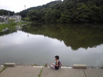 7月20日　次男と遊ぶ