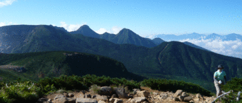 8月21，22日　夏山登山　後編