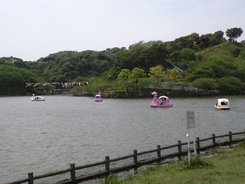 5月3日　蓮華寺池公園＆瀬戸谷温泉ゆらく