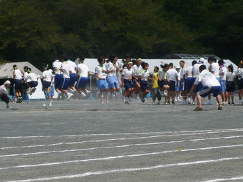 9月5日　地区の運動会
