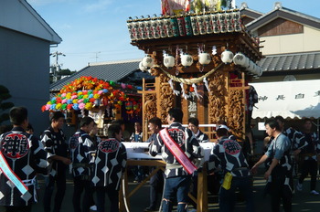 10月8，9，10日　お祭り