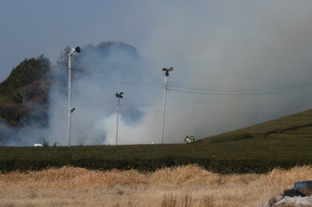 2月7日　火事現場