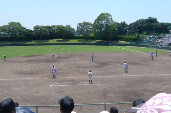 7月16日　横須賀高校　高校野球夏の予選1回戦