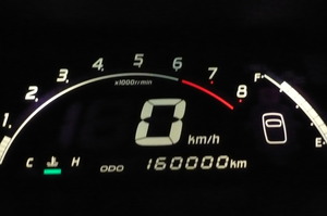 3月20日　160000ｋｍ