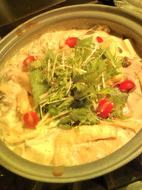 豆乳みそ鍋 2010/11/19 01:41:15