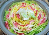 白菜と豚肉のミルフィーユ鍋 2010/12/16 23:12:12