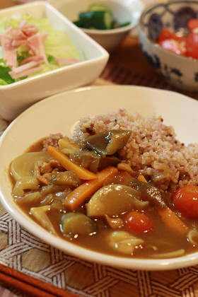 夏野菜のカレー