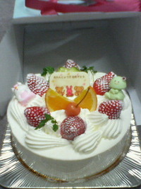 birthdayケーキ☆