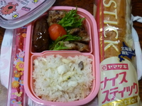 今日のお弁当
