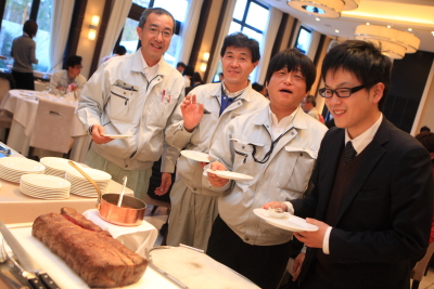 MSグループの新年会 in ミュゼ四ツ池