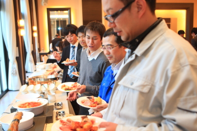 MSグループの新年会 in ミュゼ四ツ池