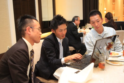 MSグループの新年会 in ミュゼ四ツ池