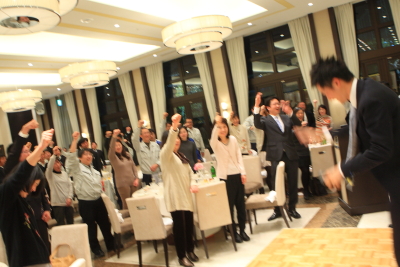 MSグループの新年会 in ミュゼ四ツ池