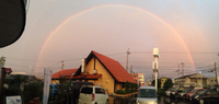 綺麗な虹‼︎ 2014/10/26 17:23:08