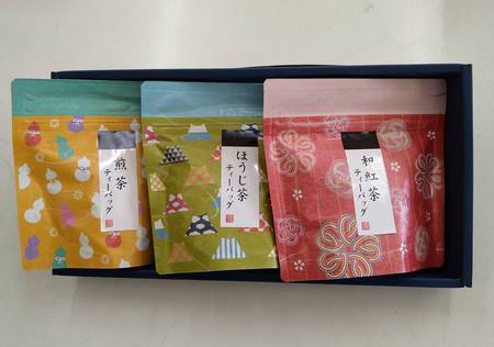 宇布乃園の日本茶ギフトいろいろ(*^-^*)