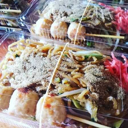 本日、「なごみ茶屋雄踏店～富士宮やきそば～」開催しま～す(*^-^*)
