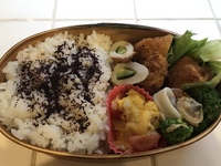 ゆうべの晩ごはん、今日のお弁当 2020/05/21 09:29:06