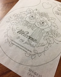 図案ご注文ありがとうございます♪ 2017/11/20 23:35:01