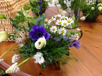 春のお花のtea party♪