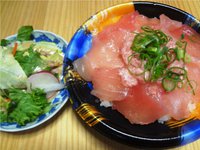 海鮮丼まぐろで昼食 2015/05/24 17:07:39